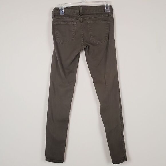Flying Monkey Olive Green Skinny Jeans Size 5 - Picture 5 of 7